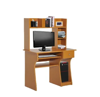 modern design student office furniture with bookshelf computer desk