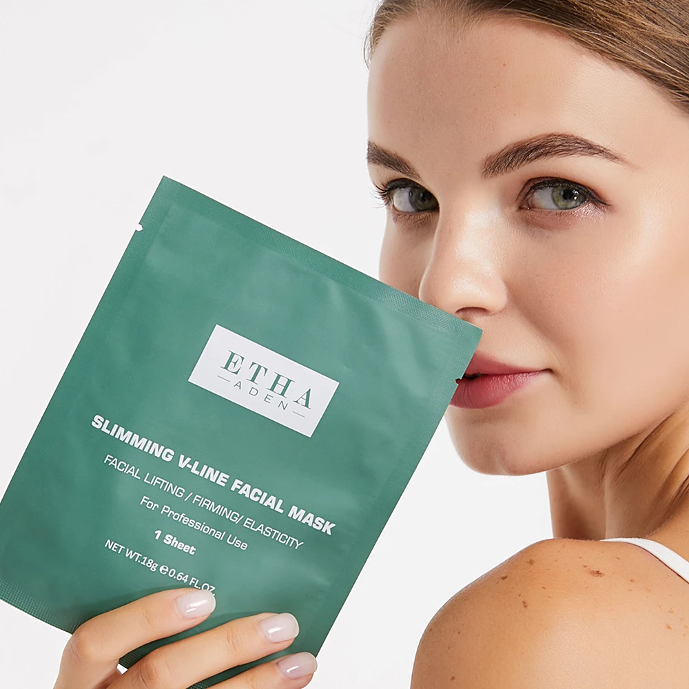 韩国双线带脸下巴瘦身片提升v形瘦脸面膜