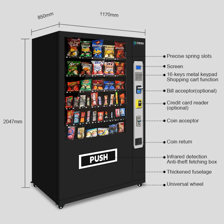 IMT Fully Automatic Vending Machine Hot Sale Vending Machines Coin Operated Vending Machines for Drinking Water