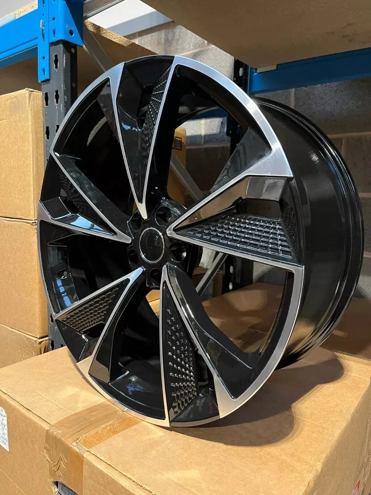 1-Piece Monoblock Wheel 5x114.3 5x120 5x112 Custom Forged Wheel 9J Et35 for bmw X4 Audi A4 A5 A6 A7 A8 RS7 2020 Style Black - Image 2