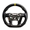 Accord Carbon+Leather+Yellow Top Line Stitching