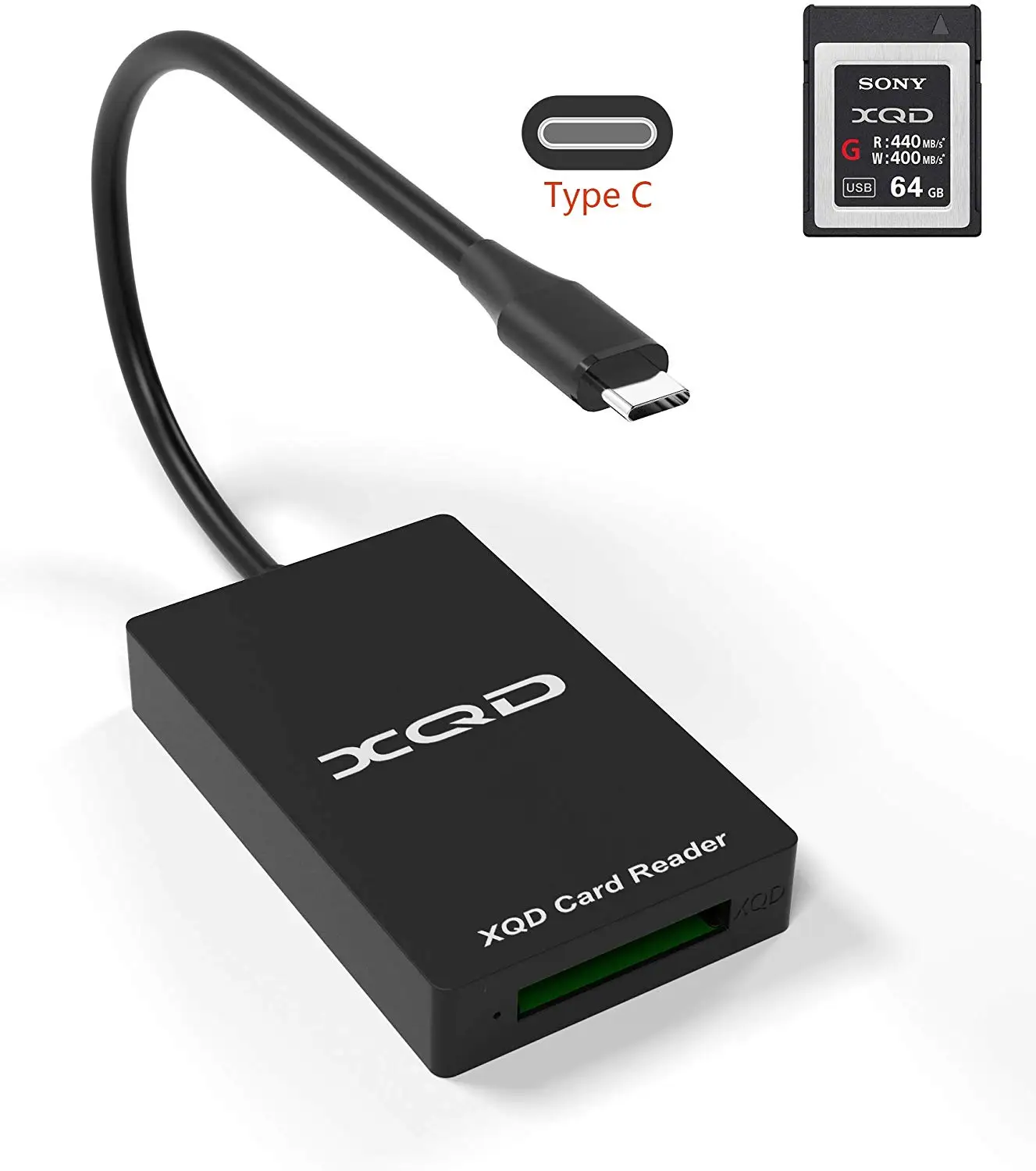 sony xqd usb card reader for android phone