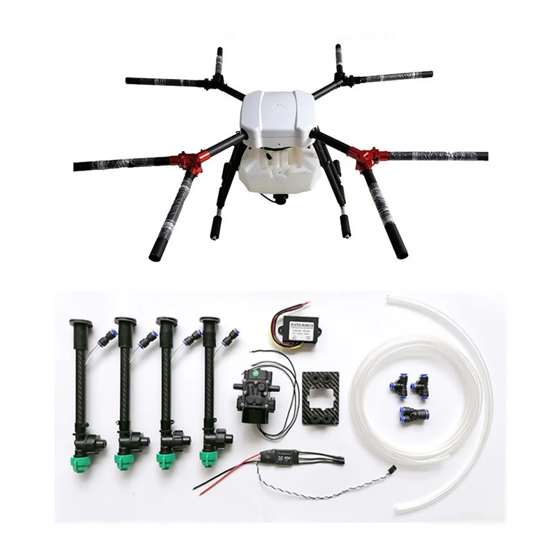 2021new 8aixs 10L 8kg promote sale agricultural drone frame agri uav aircraft agriculture sprayer frame manufacture