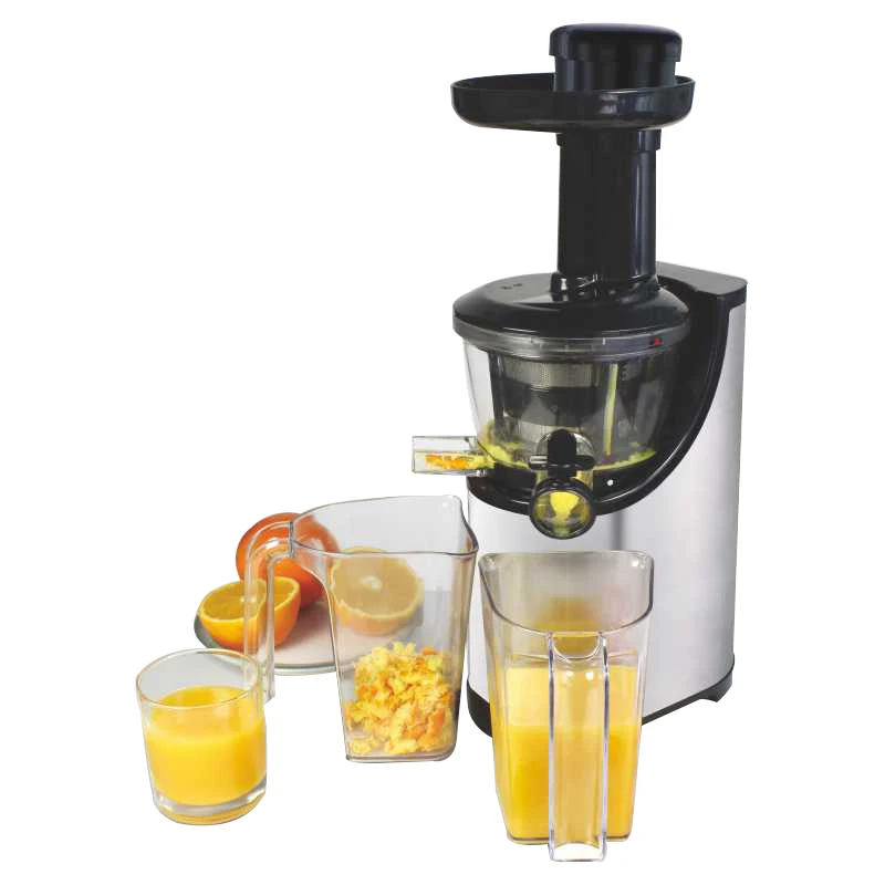 BPA Free 45RPM Masticating Manual Fruit Juicer Stainless Steel and Plastic Blade Portable Citrus Juicer for Juices