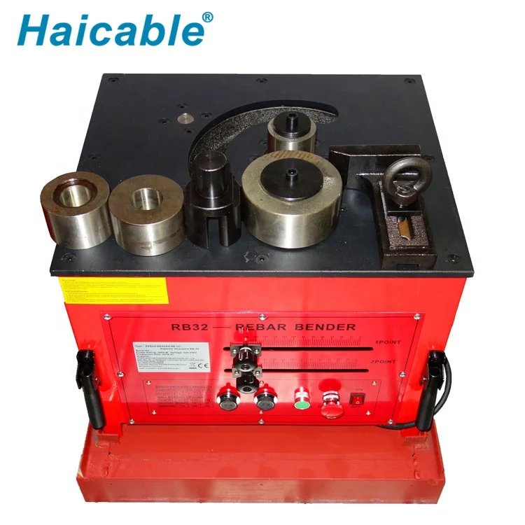 Homemade Rebar Bender Handy Bending Processing Machinery Reinforced Bar Cutting Tool