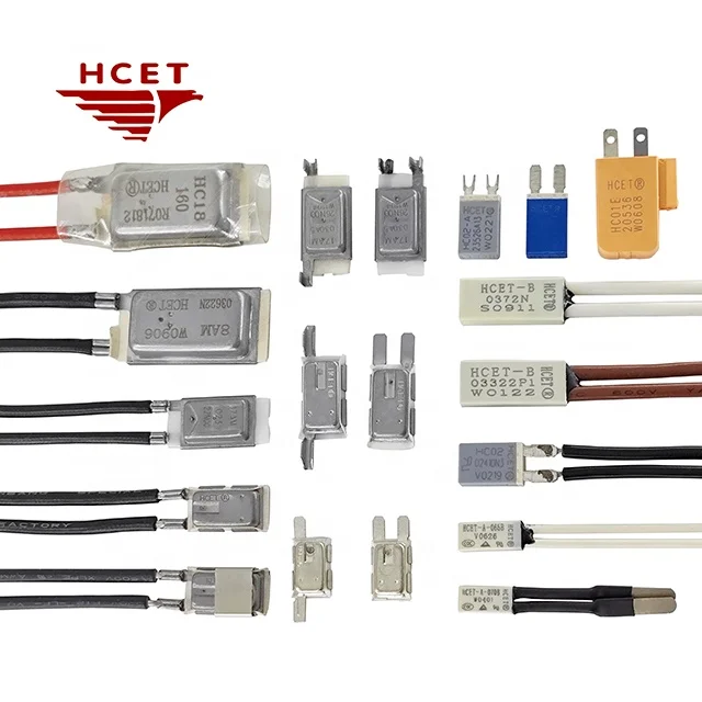 HCET 3MP Manual Reset Thermal Motor Protector 20A Overload Switch with Automatic Bimetal Thermostat for Electric Motors