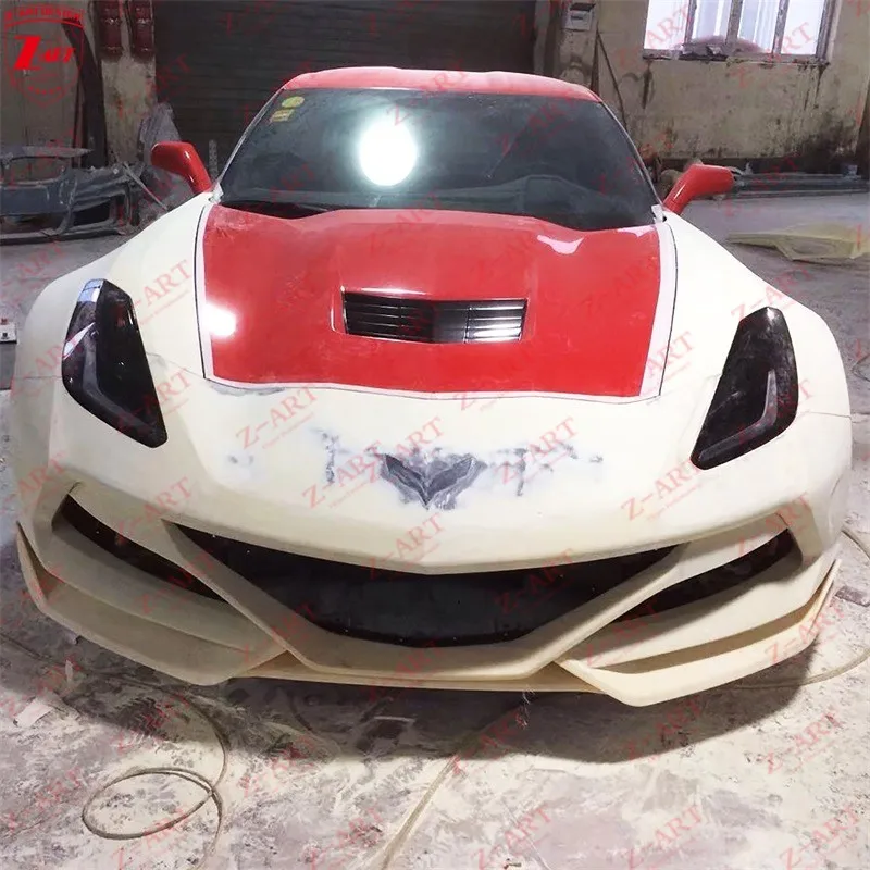 Zart Wide Bodykit For Chevrolet Corvette C7 Wide Tuning Body Kit For