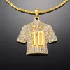 Ciondolo in oro 10 bailey con catena 60 cm