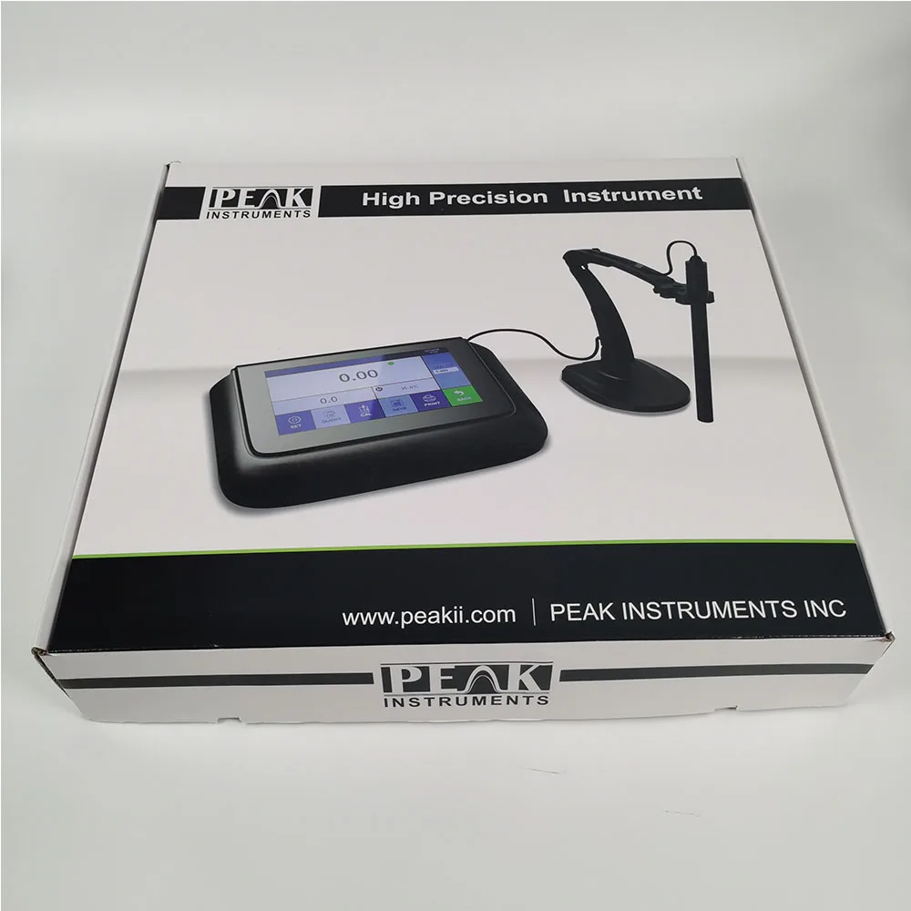 High Precision ATC Temperature  Benchtop Capacitive Touch Screen pH Meter