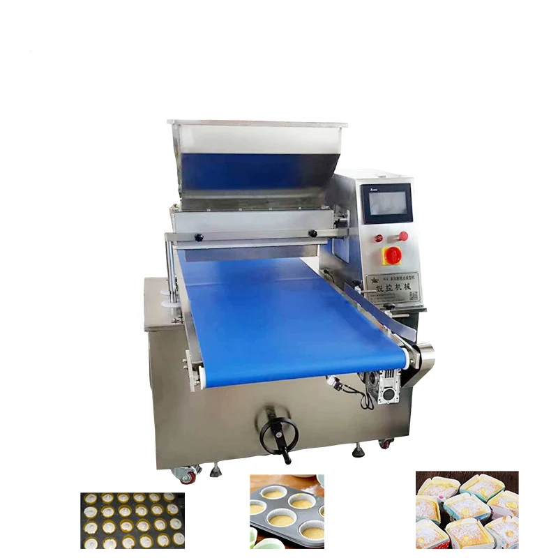 High efficiency automatic cup cake filling grouting machine / cake injection machine