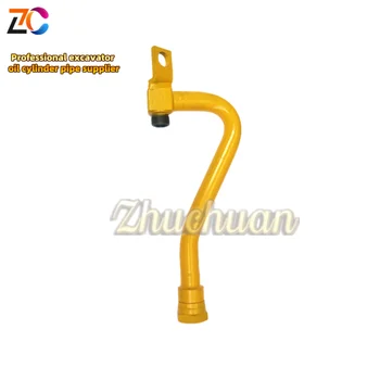 Wholesale and retail of Komatsu excavator accessories PC56- bucket cylinder, inlet pipe, cylinder hard pipe