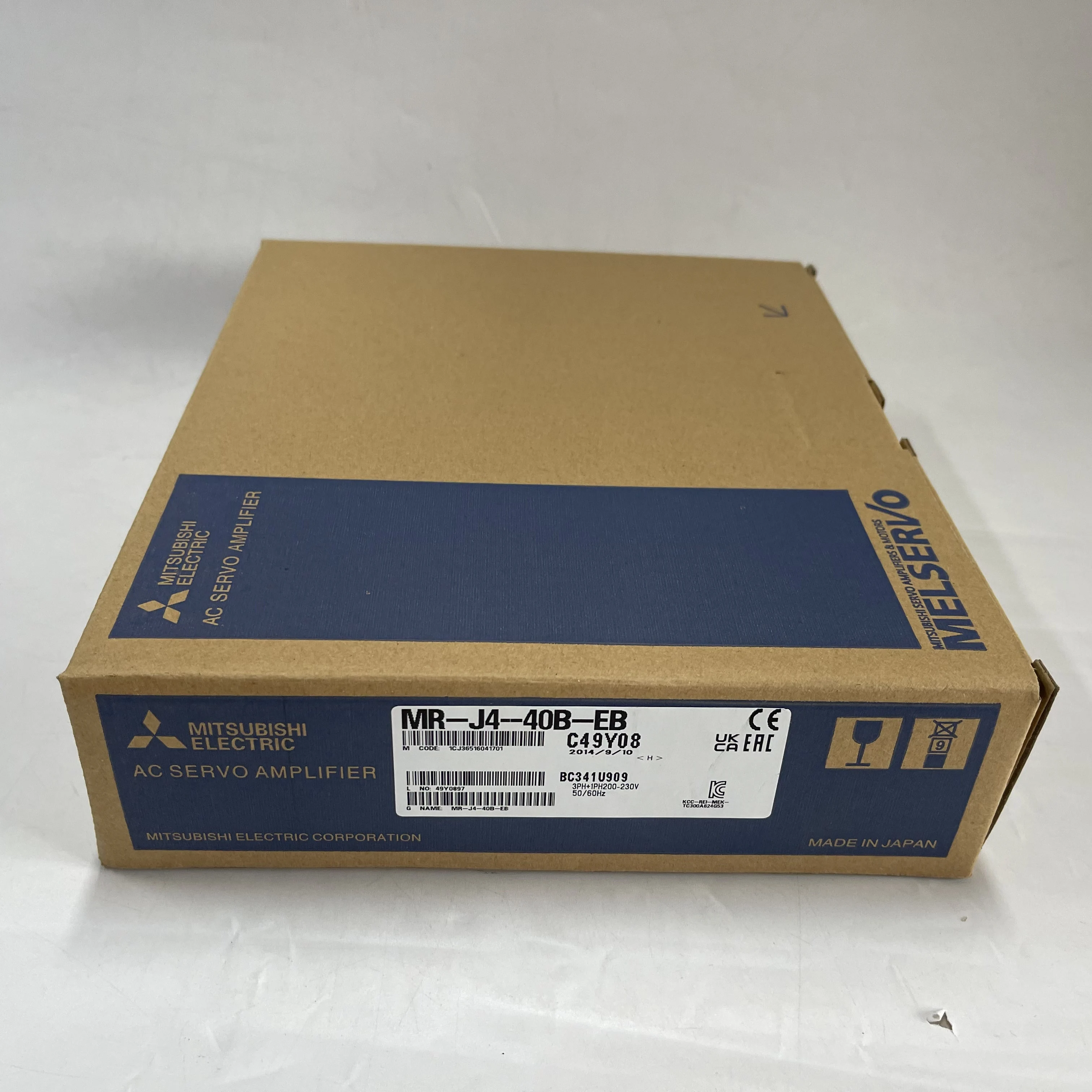 MITSUBISHI AC Servo Amplifier MR-J4-40B-EB MITSUBISHI AC Servo Amplifier MR-J4-40B-EB