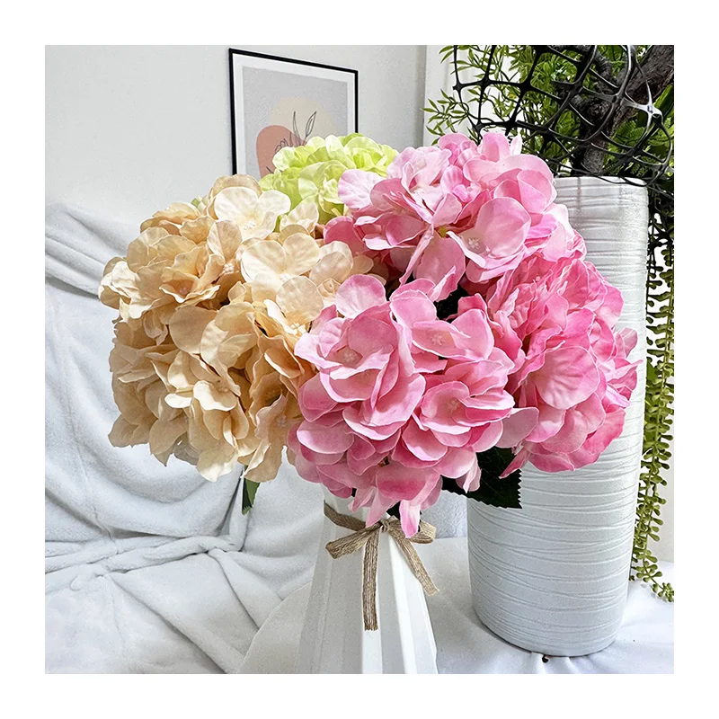 MeiYang 150 petals 5 forks Hydrangea Hot Sale  Artificial Hydrangea Flowers  Excellent Home Decor and OEM Product