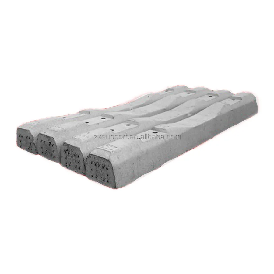 Factory Price High Quality Track Rail Accessories Concrete Railway Steel Sleepers