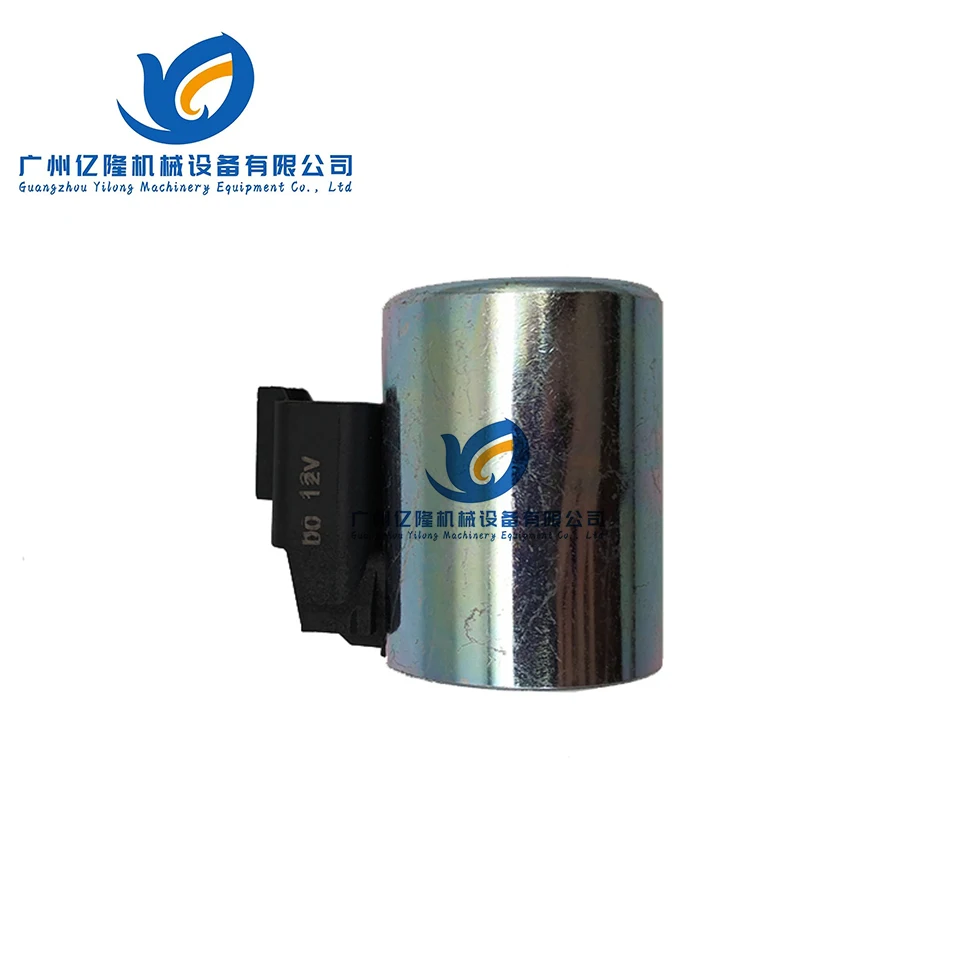 Hot Sale High Quality Excavator Electric Parts Solenoid Valve Coil with Plug 24V/12V for CAT325