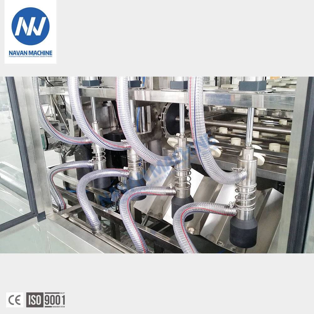 18.9L 20L 5 Gallon Barrel PET Bottled Water Filling Capping Machine Drinking Water Bottling Line supplier