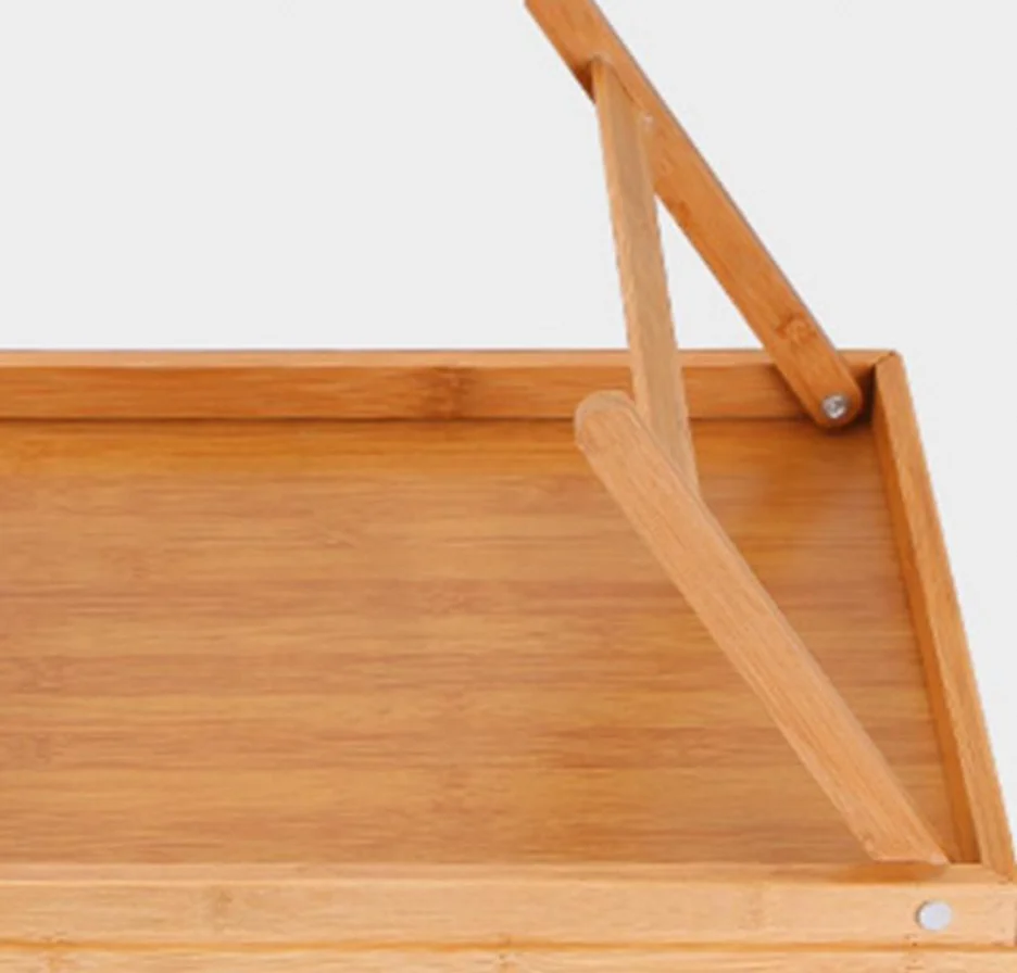 Bamboo Bed Tray Table With Folding Legs Laptop Desk Serving Tray For Bamboo Sofa Tray Table