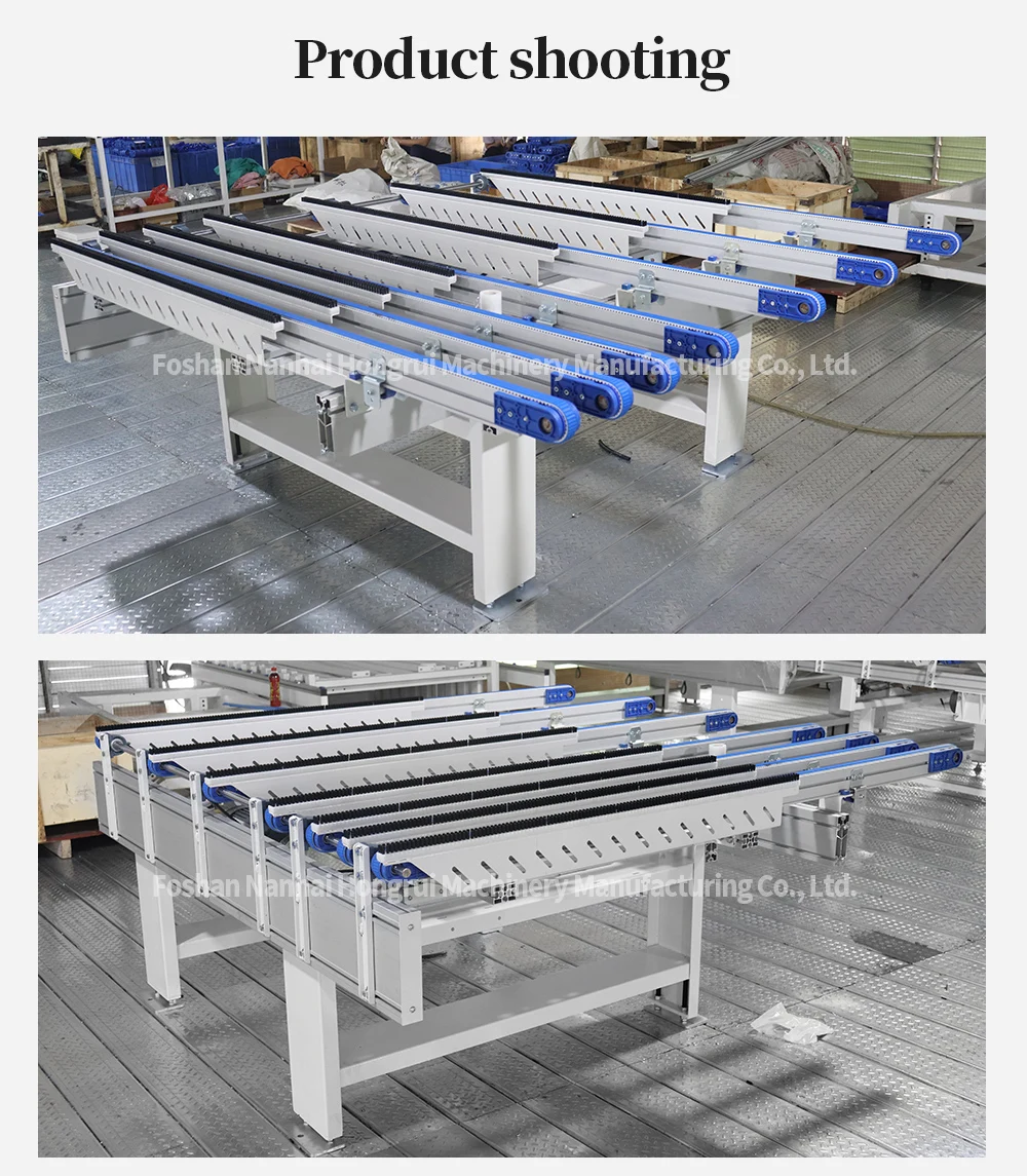 Hongrui Powered Roller Conveyor Manufacturing With Translation Device for Door details