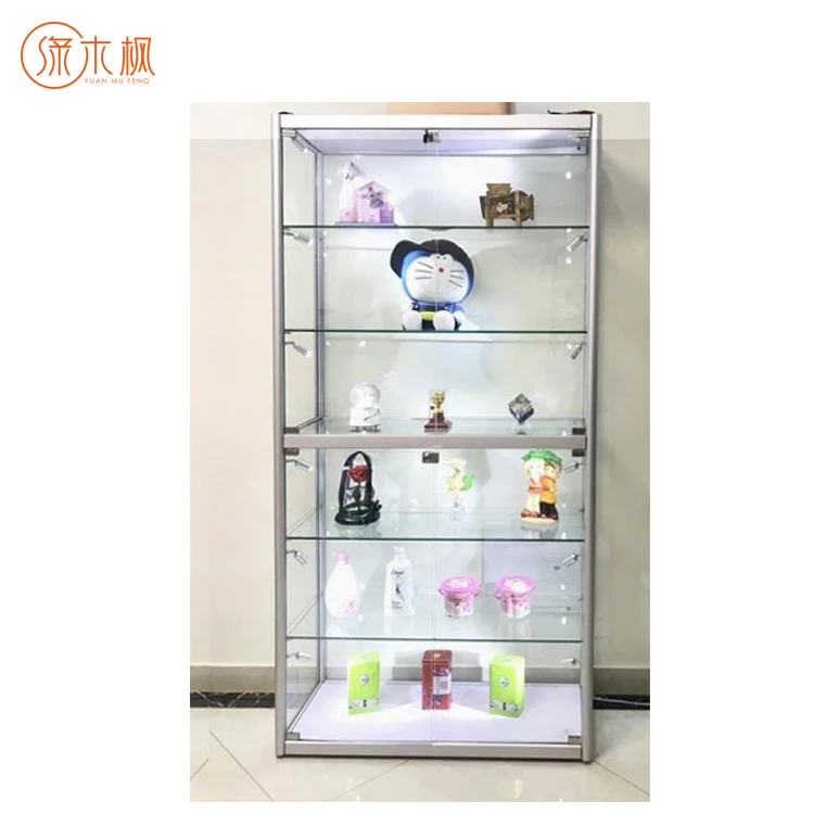 High Quality Full Vision Display Glass Showcase Hot Sale Glass Display