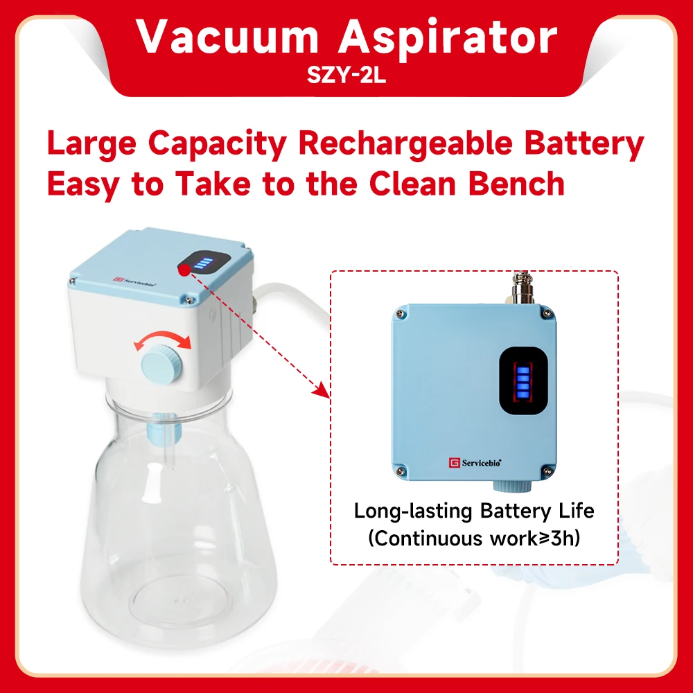 Lab Desktop Instruments Smart Vacuum Aspirator with LED Display