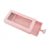 Light pink rectangular drawer box
