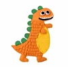 dinosaurio naranja