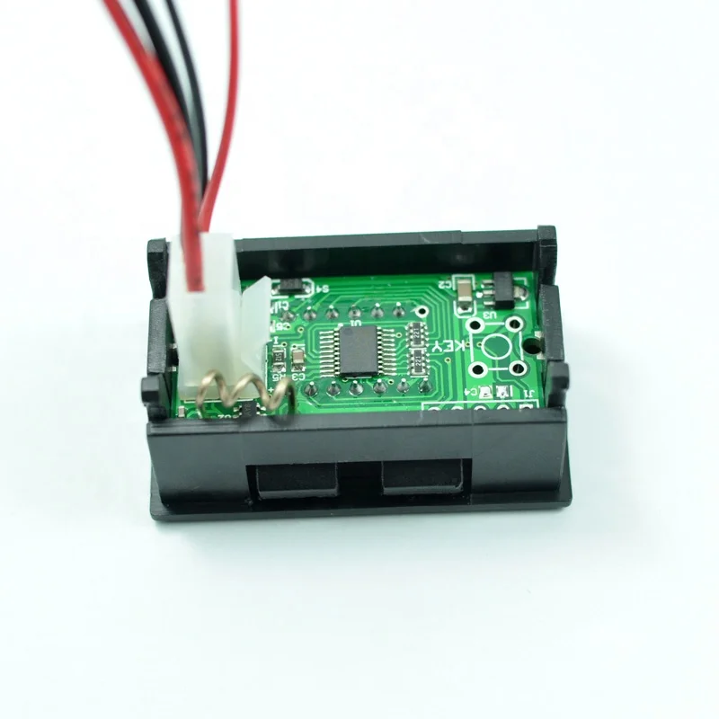 Taidacent High-precision Digital Ammeter 5 Digit DC Amp Panel Meter 0.36 Inch Tube Display 0-3A DC Digital Micro Ammeter Gauge