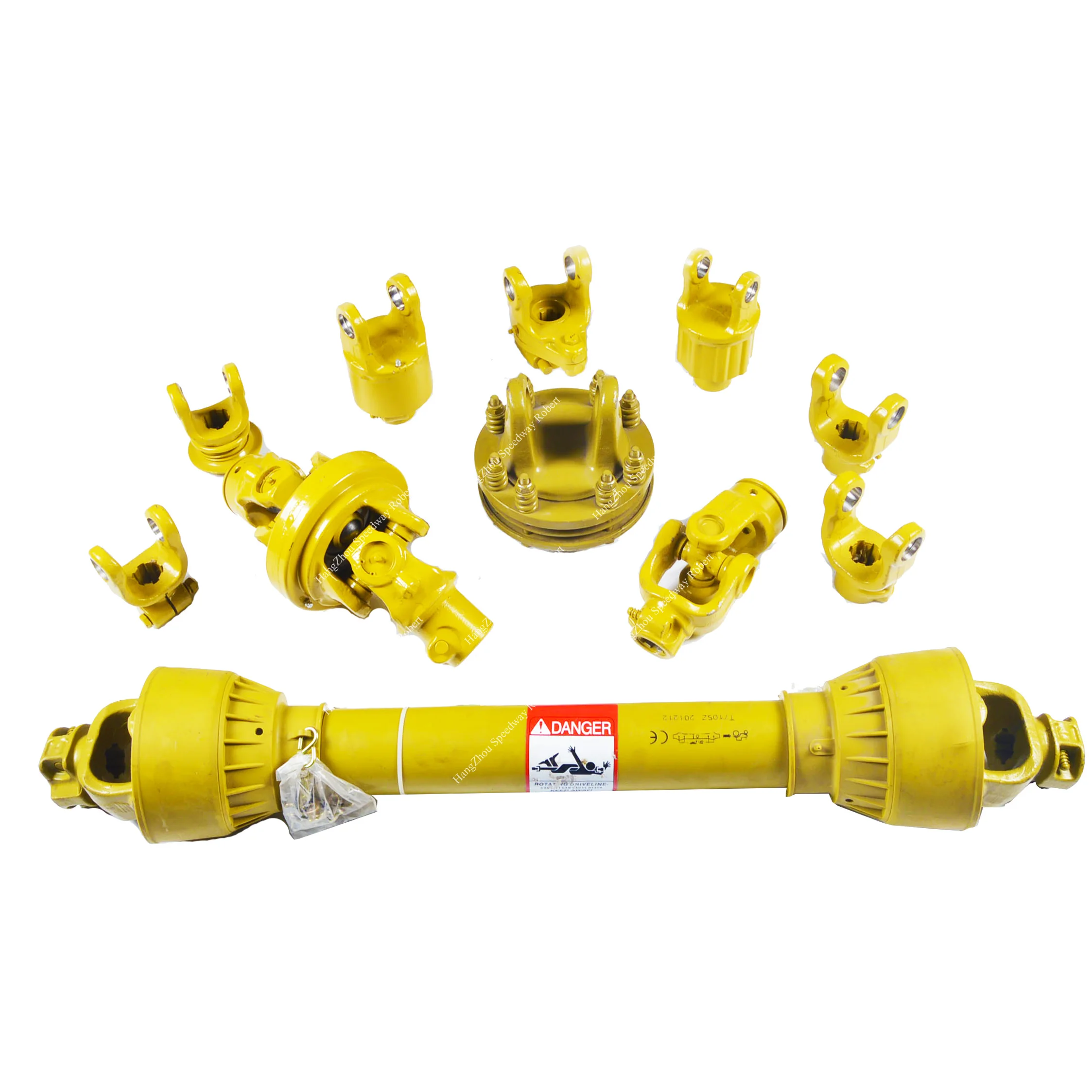 Eixo Cardan para Agricultura com Montagem de Yoke PTO de 1 3/8