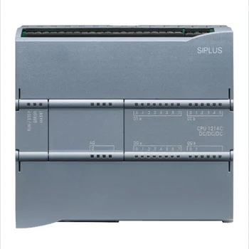 Original SIMATIC 6ES7217-1AG40-0XB0 S7-1200 CPU 1217C DC DC DC PLC Module 24DI 16DO 8AI 2AO PROFINET