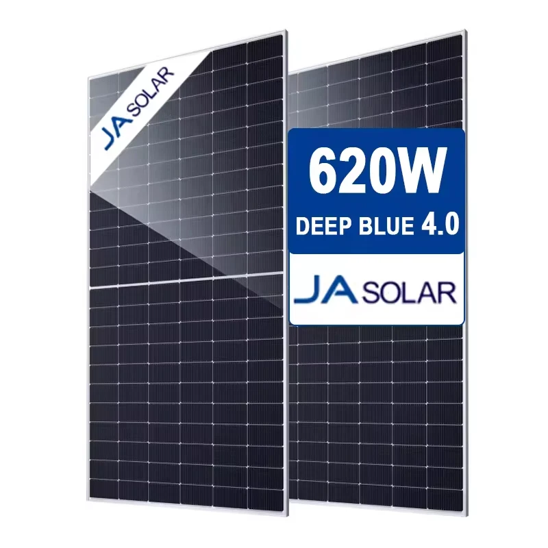 JA JAM66D45 LB DEEP BLUE 595-620watt IP68 N-Type Bifacial Module
