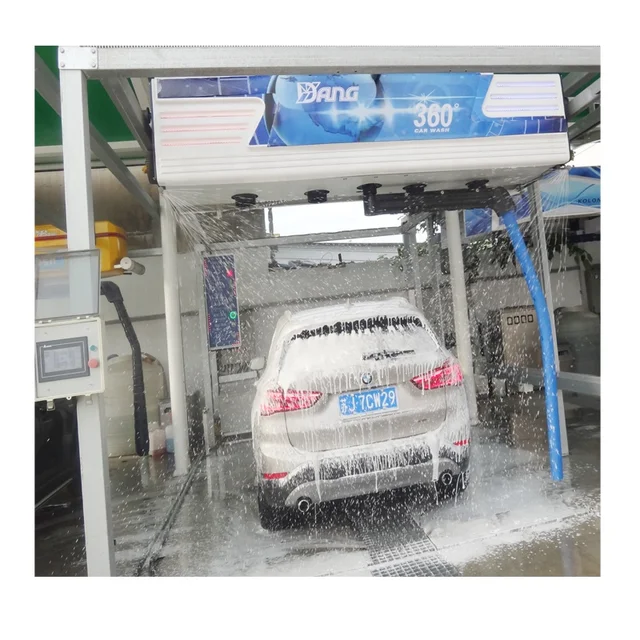new arrival swing single arm touchless automatic laser car wash 360 equipment