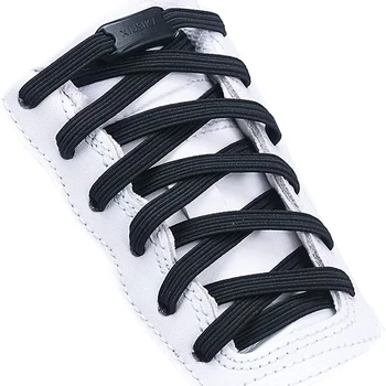 2022 New No Tie Shoe laces Elastic Laces Sneakers Flat Shoelaces Quick Shoe lace for Kids Adult Shoes