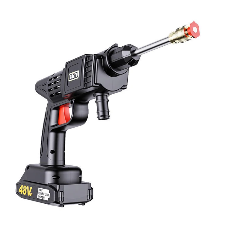 Car Washing Machine Water Spray Gun Car Wash Wireless 48v Lithium