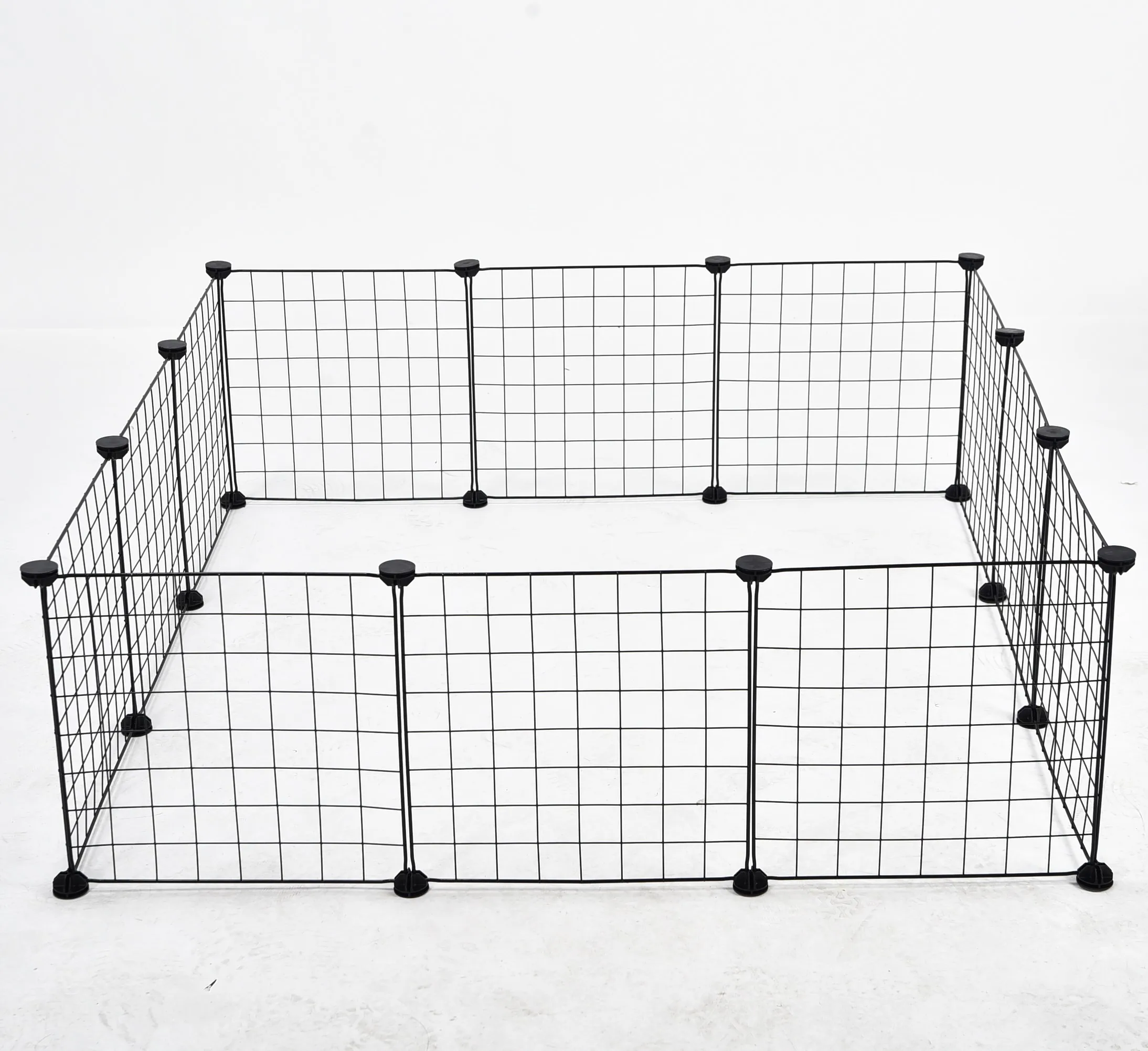 DIY Pet Playpen 35*41cm Portable Dog Cat Rabbit Metal Kennels Small Pet Animal House Cage