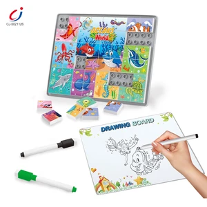 Chengji Puzzle Enfant DIY Ocean World Block Puzzle Early Education Toys Mini Puzzle Sets for Kids