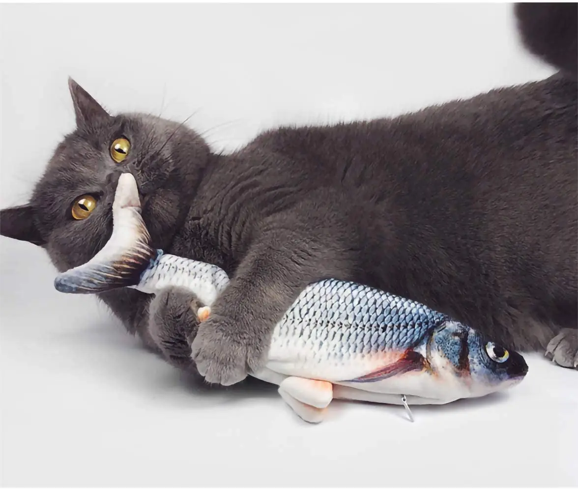 flying fish toy for cats