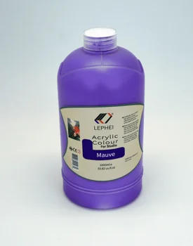 LEPHEI factory OEM acrylic colour  for studio 1000ml  acrylic paint  color non-toxic washable environmental