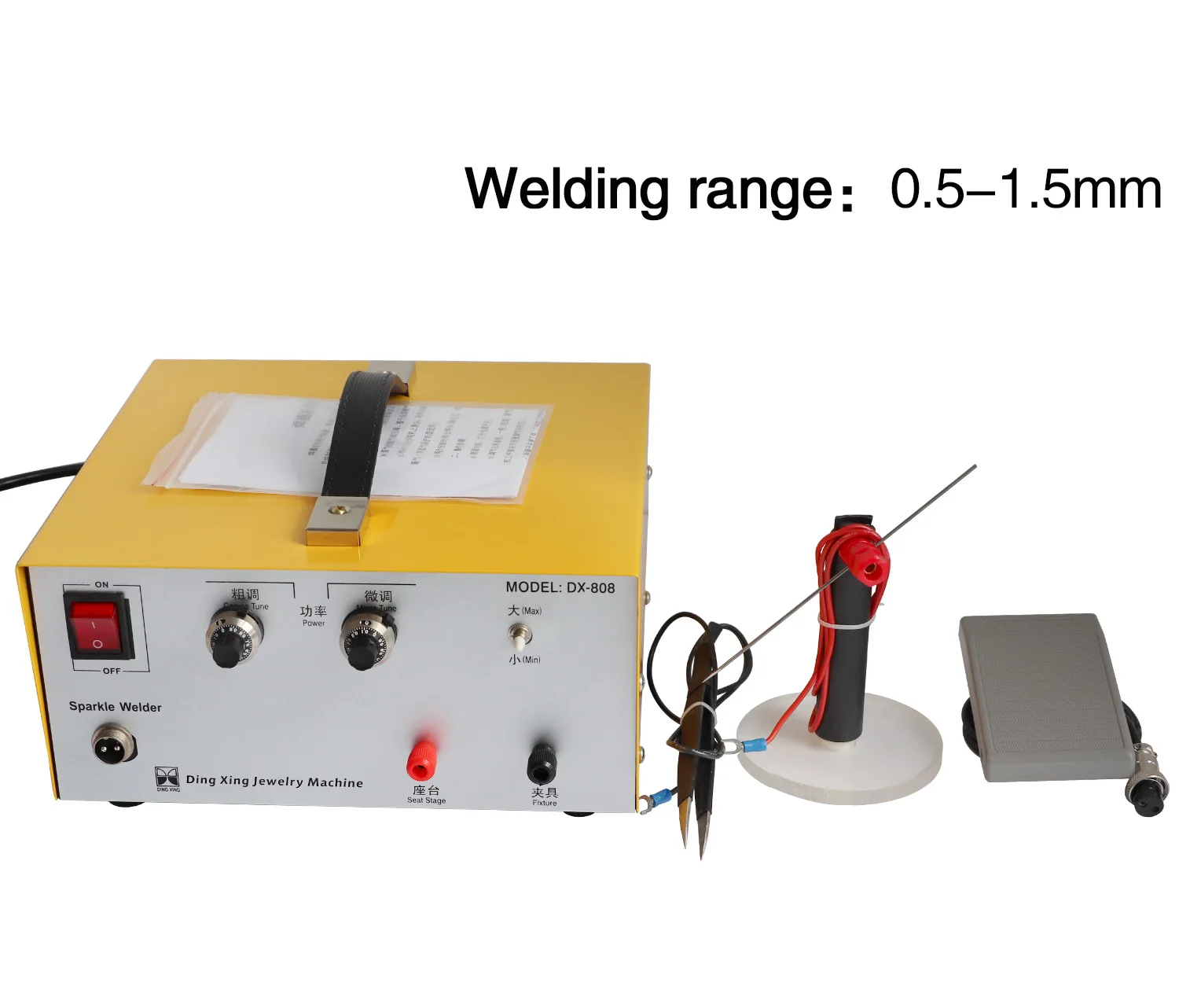 Jewelry Spot Welding Machine Pulse Mig Welder 80a Electronic Welder Permanent Jewelry Welder