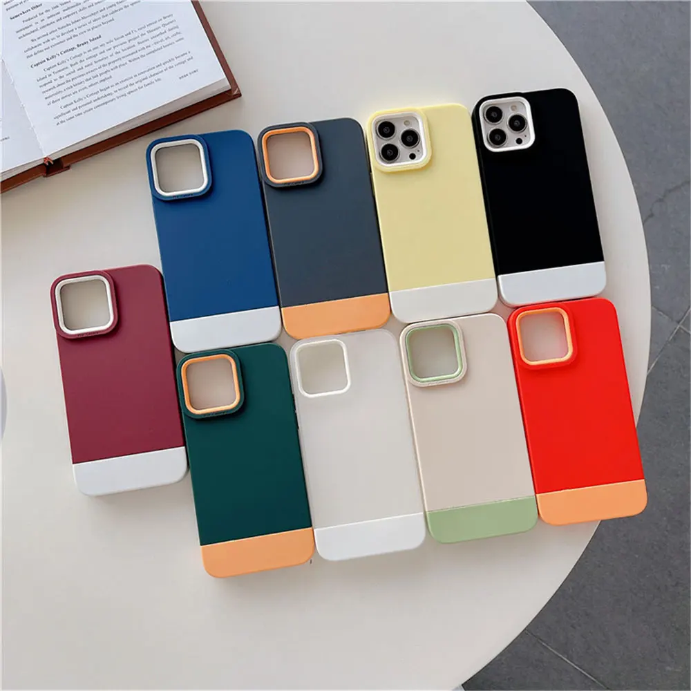 Liquid Silicone Phone Case For Iphone 15 14 13 12 11 Xr Xs Max Pro Plus Tpu Simple Multiple Colors Sjk412 Laudtec details