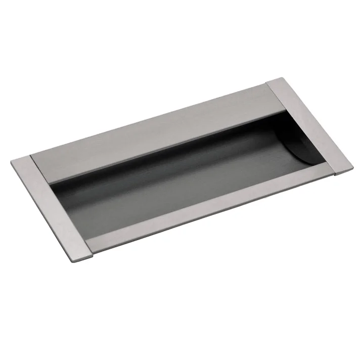 Aluminium Flush Mount Pull Kitchen Sliding Door Concealed Drawer Handle Recessed Cabinet Handle
