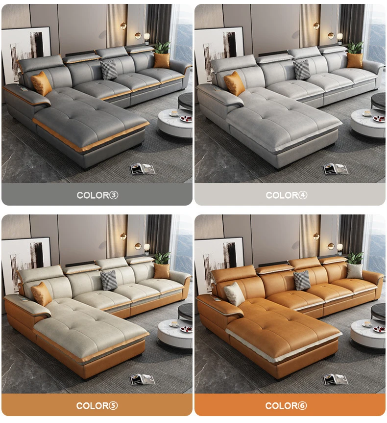 Modern Microfiber Fabric Sectional Couches Sofa Set Modular Living Room   H4df86765b0d8466ba02bbd0e625e0df42 