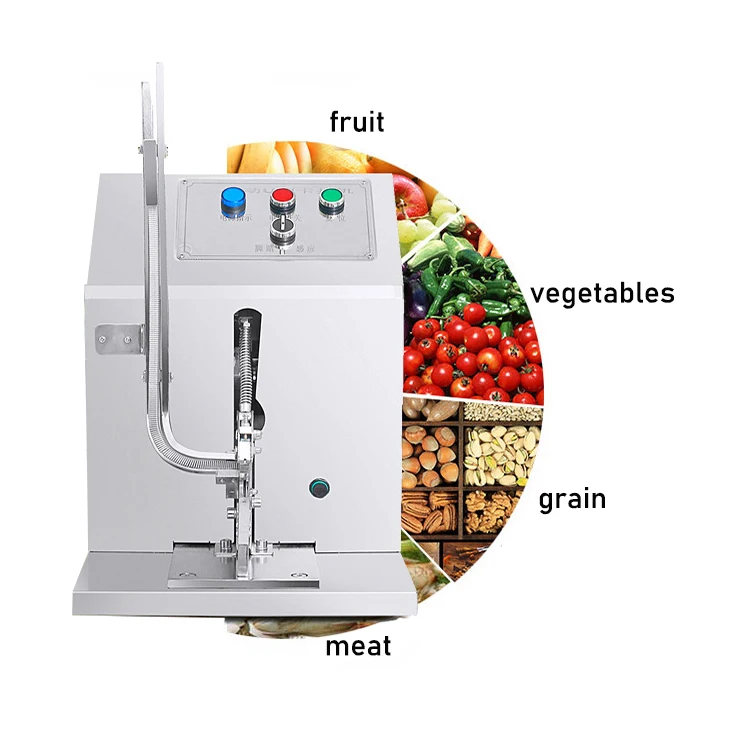 U-Shape Button Ham Sealing Manual Electric Sausage Casing Clipper Clipping Machine Tying Aluminum Clips