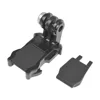 Coussinet en silicone pour base mobile surélevée-simple-noir