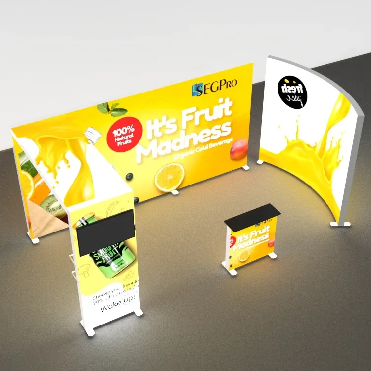 TianLang Led Verligting Expo Seg Ligboks Dubbelkant Aluminium Raam Grafiese Reclame Raamloos Ligboks Booth