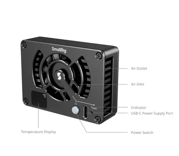 SmallRig 4815 Cooling System for Sony / Canon / FUJIFILM Cameras detail image