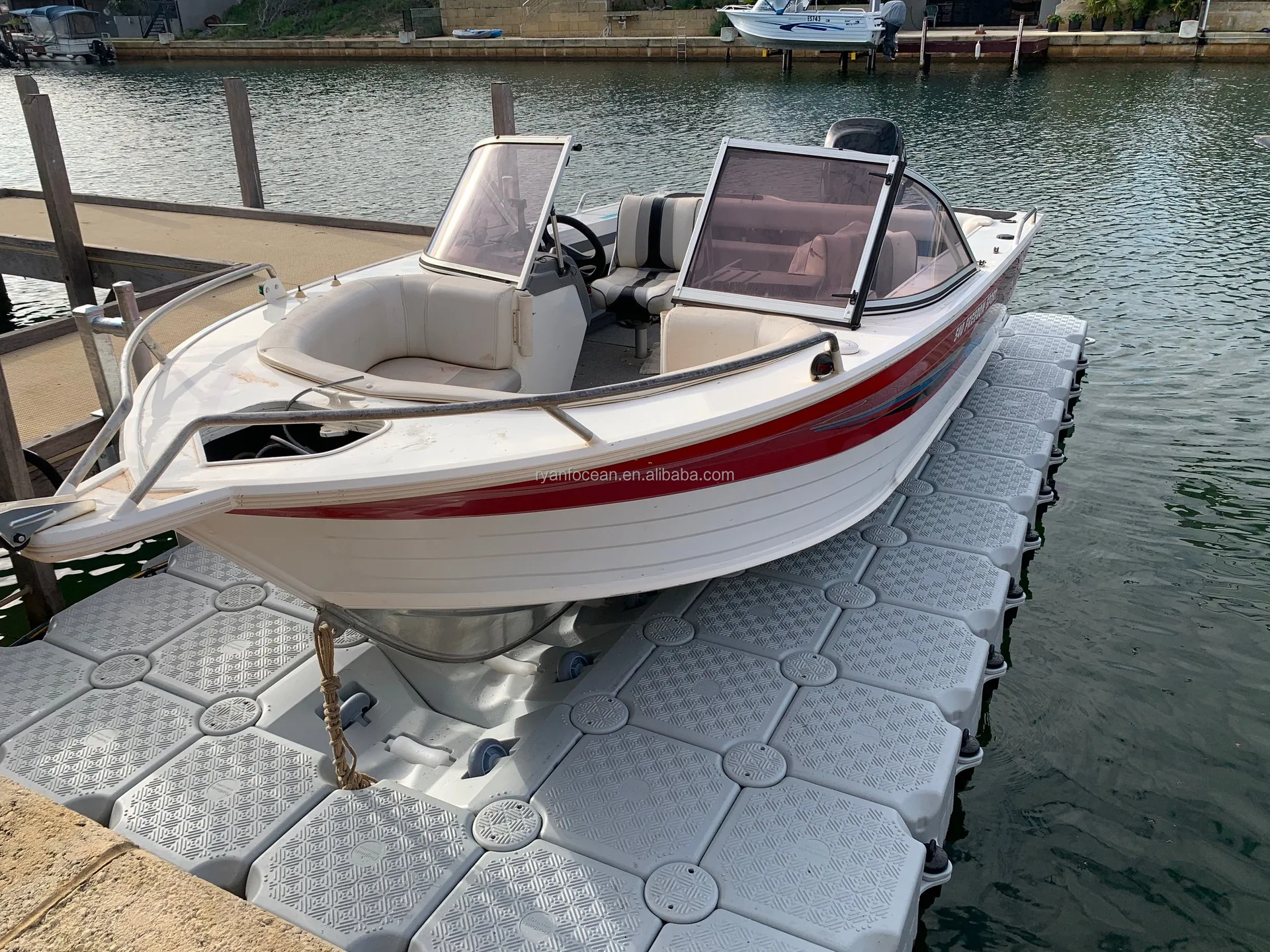 U Shape Floating Dock Cubes High Quality Hdpe Plastic Floating Pontoon Dock For Jet Ski Buy U