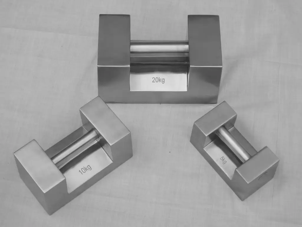 Stainless Steel Rectangular Weight 5kg Calibration Weights F1 Handle test Weight for Metrology Laboratory Use