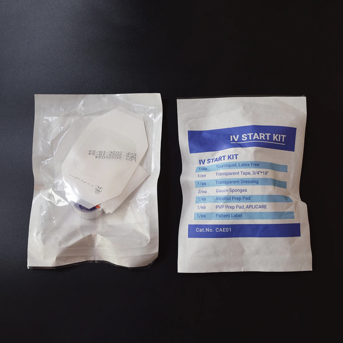 Dressing IV Start Kit Fluids Infusion Set Fluid Drip Pole Catheter Cannula IV Dressing