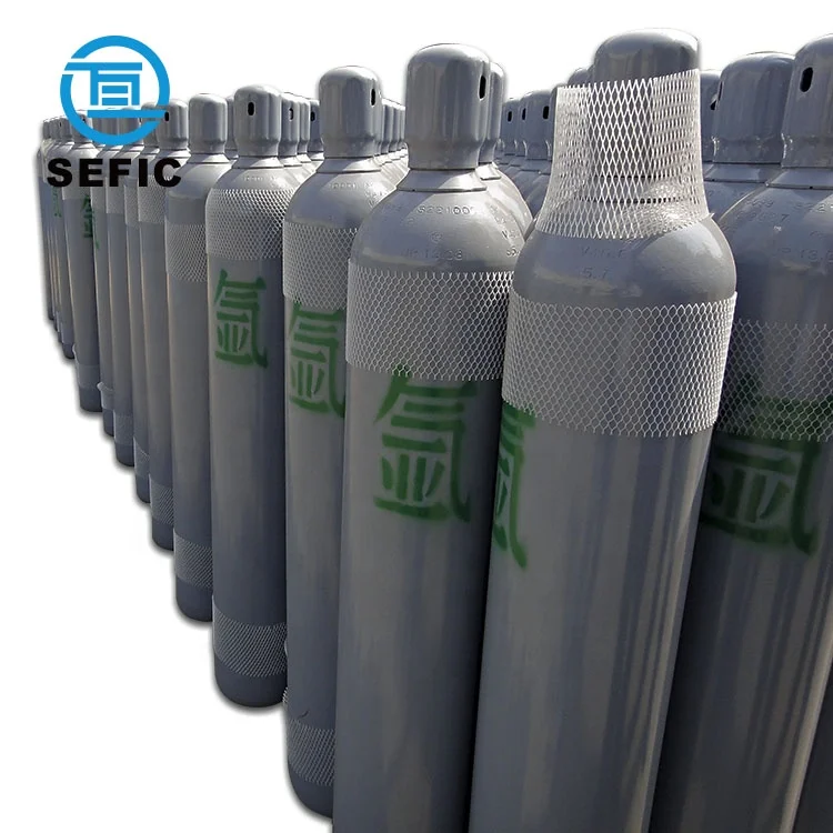 ISO9809-1 Standard TPED Certification G Size Argon Gas Cylinder 50L Argon Gas Bottle