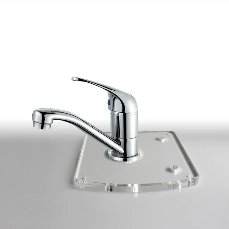 APEX Transparent Acrylic Faucet Display Rack Acrylic Tap Display Stand